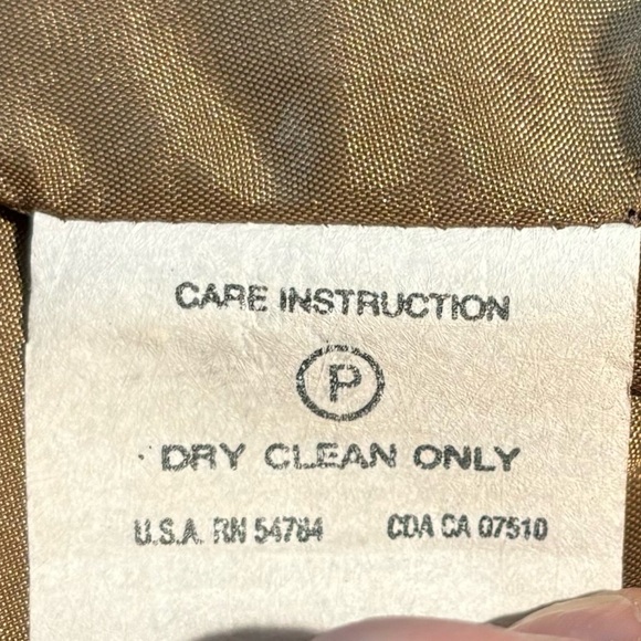 EMANUEL UNGARO Sz 12 Double Breasted Blazer Made in Honk Kong Shoulder Pads - Picture 9 of 9